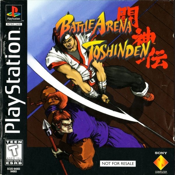 The coverart image of Battle Arena Toshinden