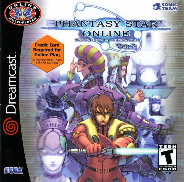 The coverart image of Phantasy Star Online Ver. 2