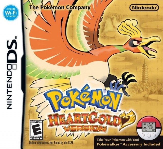 The coverart image of Pokemon HeartGold Randomizer