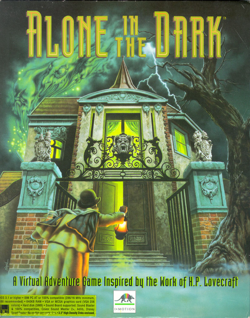 The coverart image of Alone in the Dark