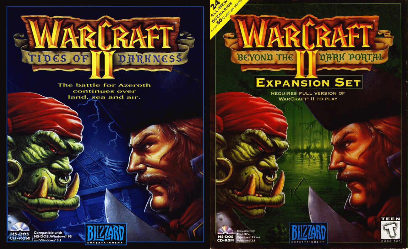 The coverart image of Warcraft II: Tides of Darkness+Beyond the Dark Portal