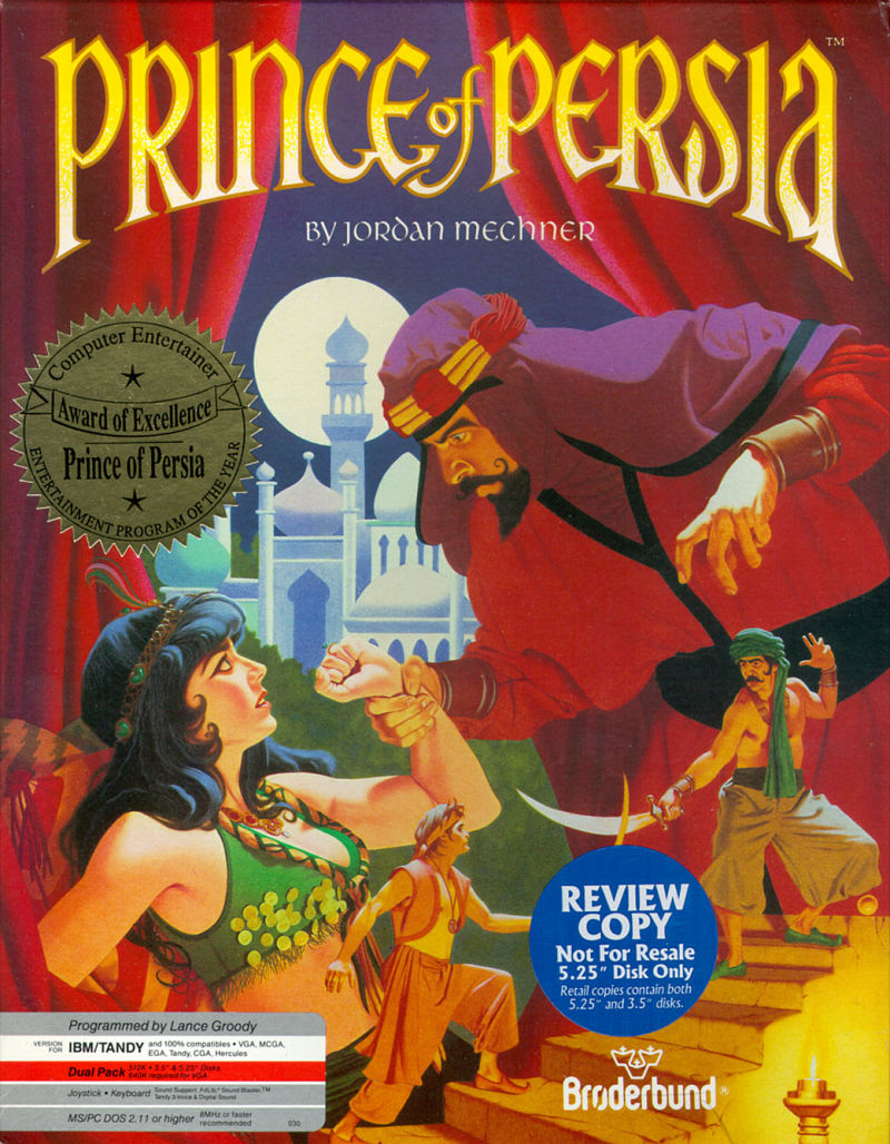 The coverart image of Prince of Persia