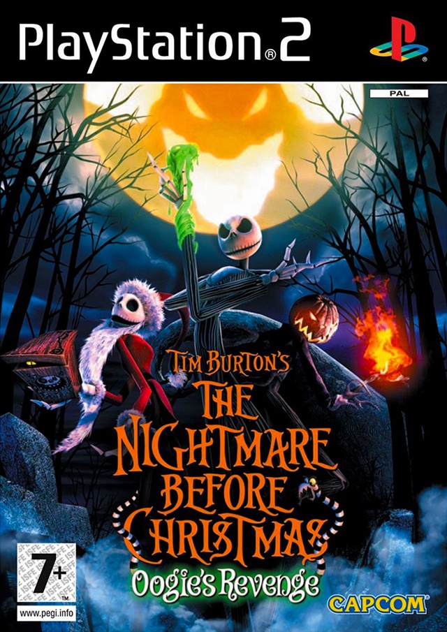 The coverart image of Tim Burton's The Nightmare Before Christmas: Oogie's Revenge