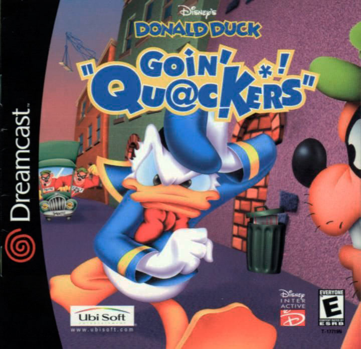 The coverart image of Donald Duck: Goin' Quackers