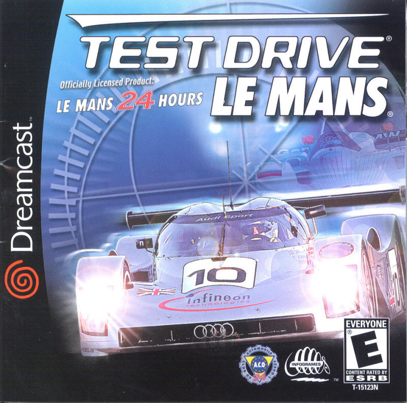 The coverart image of Test Drive Le Mans