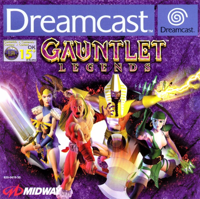 The coverart image of Gauntlet Legends