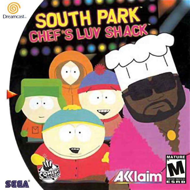 The coverart image of South Park: Chef's Luv Shack