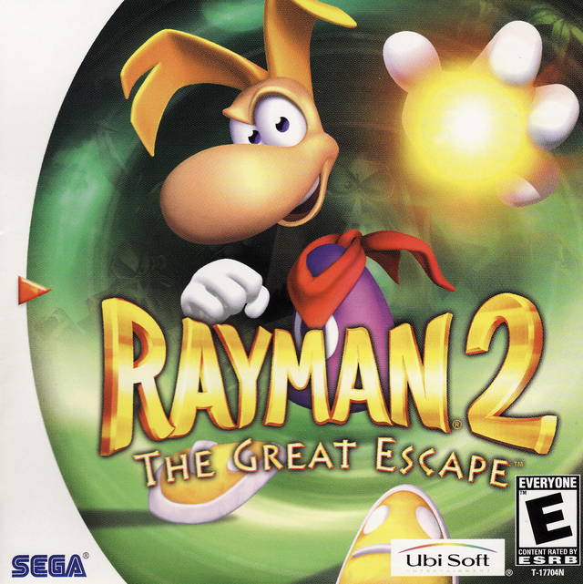 The coverart image of Rayman 2: The Great Escape