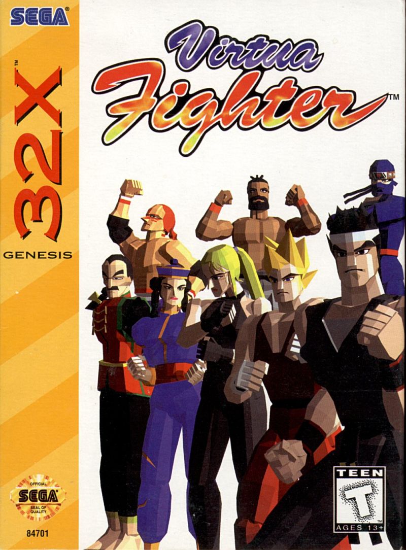 The coverart image of Virtua Fighter