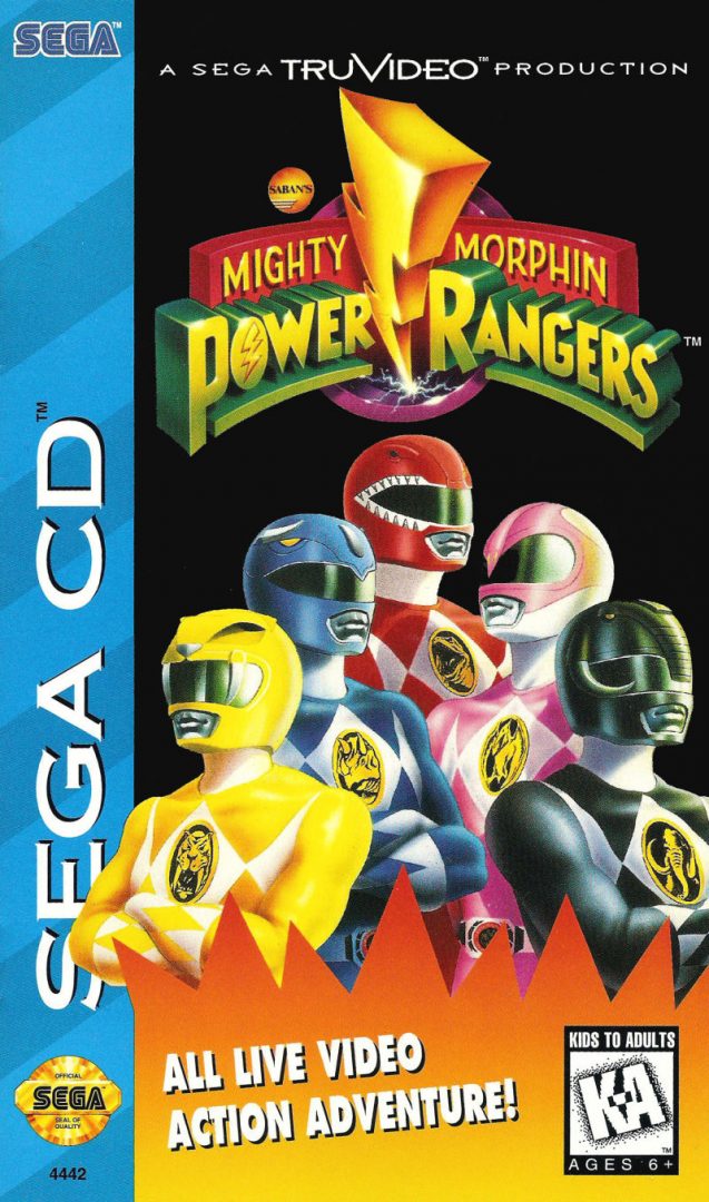 The coverart image of Mighty Morphin Power Rangers