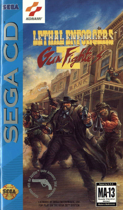 The coverart image of Lethal Enforcers II: Gun Fighters