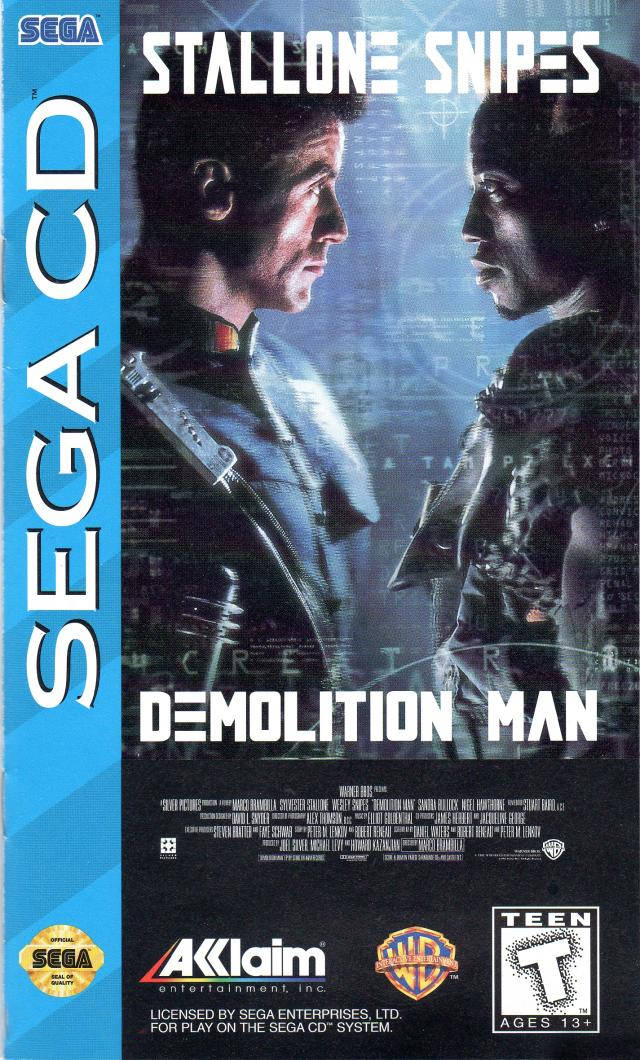 The coverart image of Demolition Man