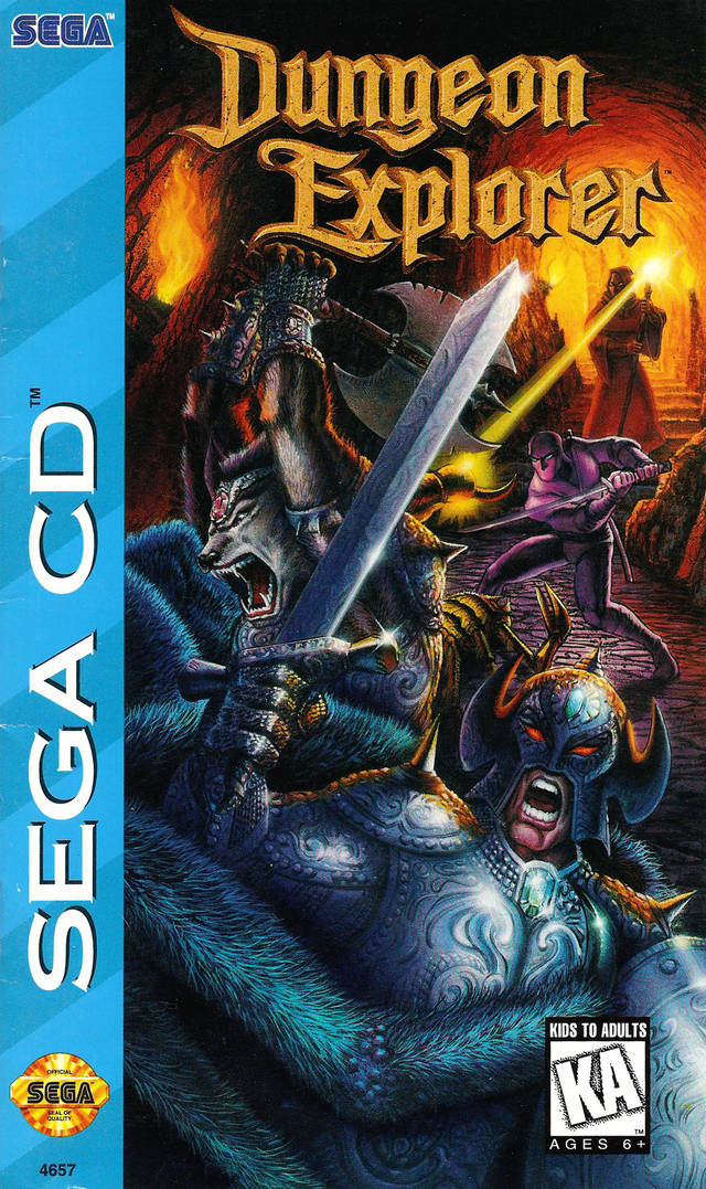 The coverart image of Dungeon Explorer