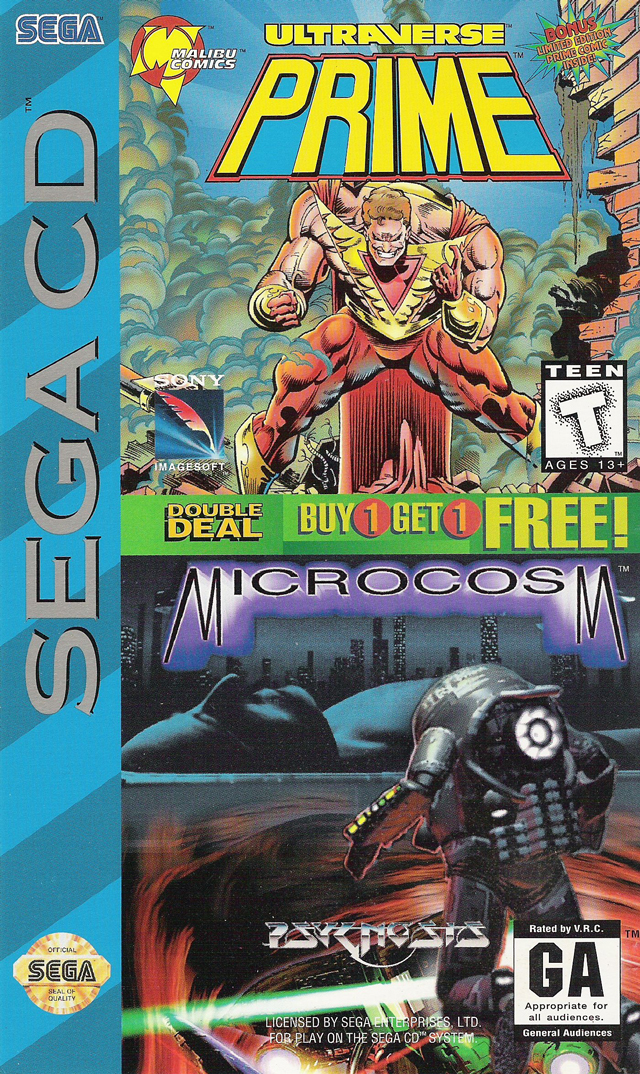 The coverart image of Ultraverse Prime / Microcosm