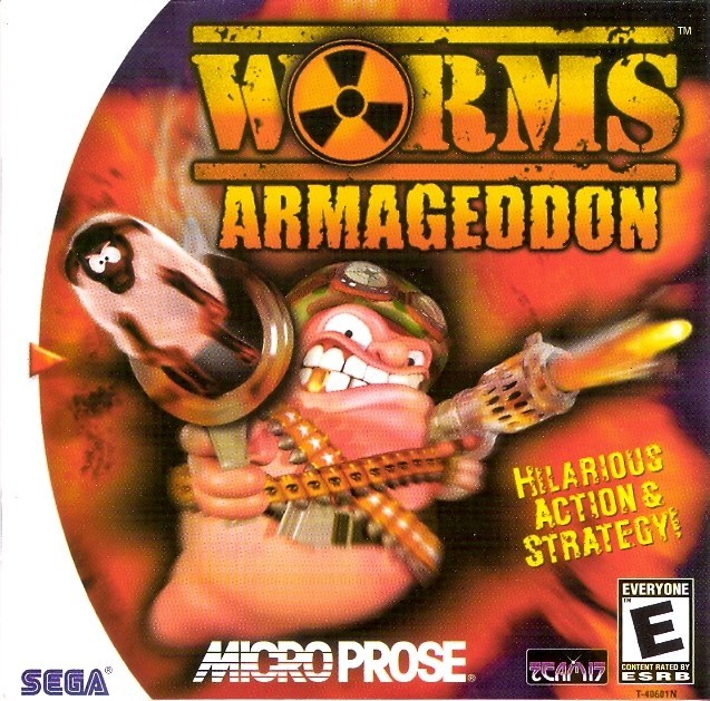 The coverart image of Worms Armageddon