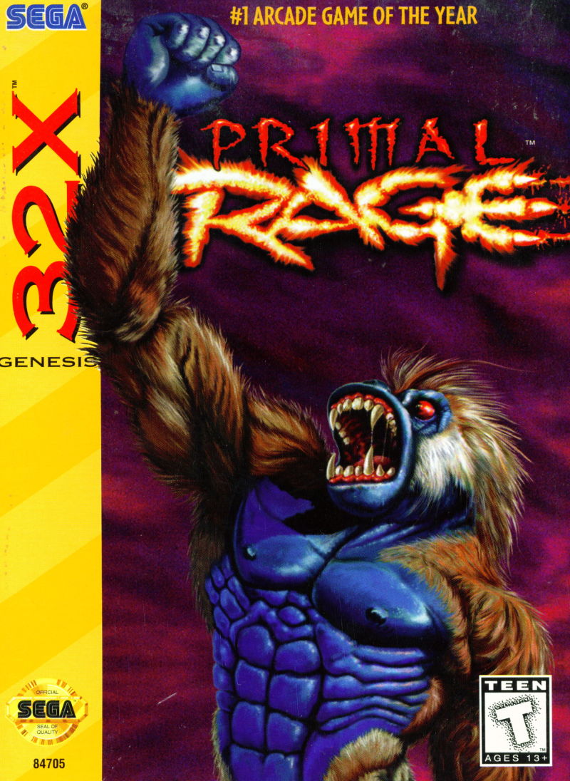 The coverart image of Primal Rage
