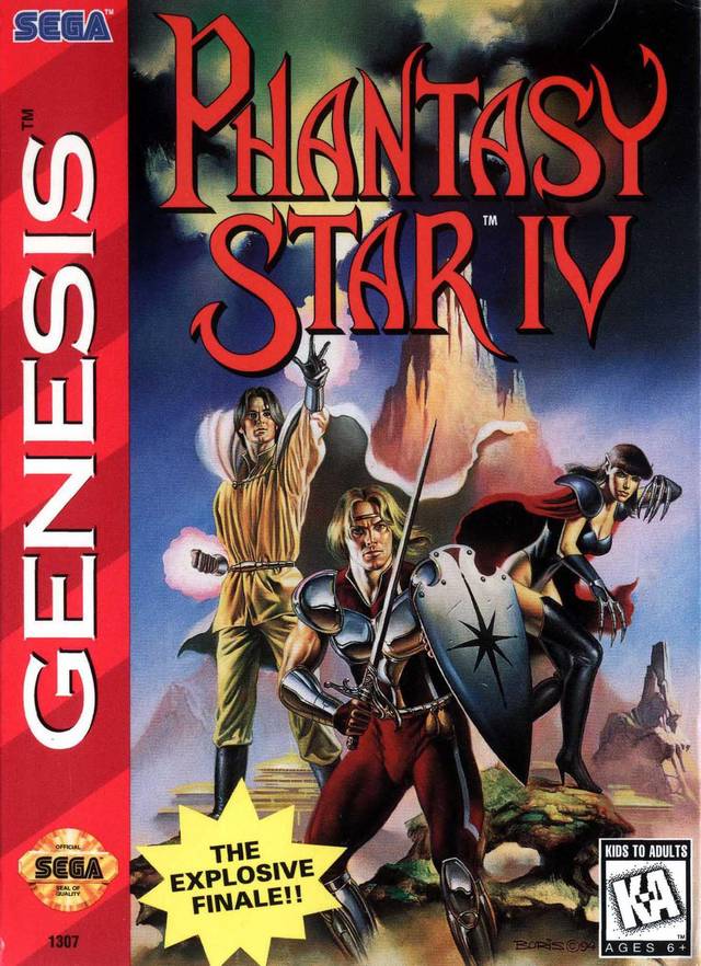 The coverart image of Phantasy Star IV