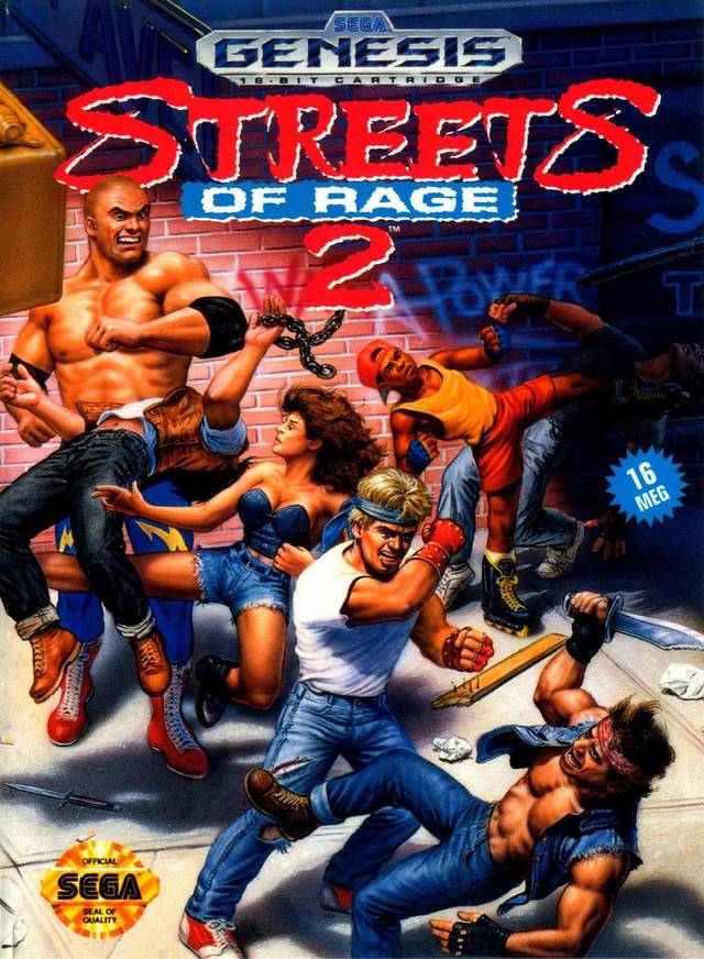 The coverart image of Streets of Rage 2 / Bare Knuckle II