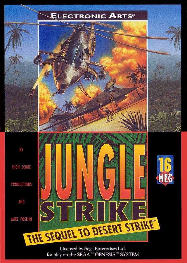 The coverart image of Jungle Strike