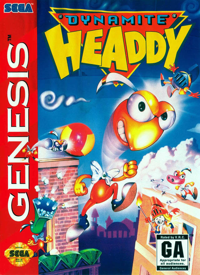 The coverart image of Dynamite Headdy