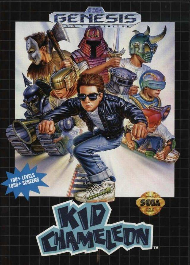 The coverart image of Kid Chameleon