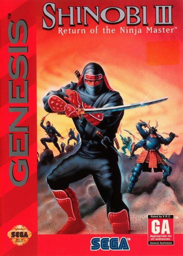 The coverart image of Shinobi III Enhancement (Hack)