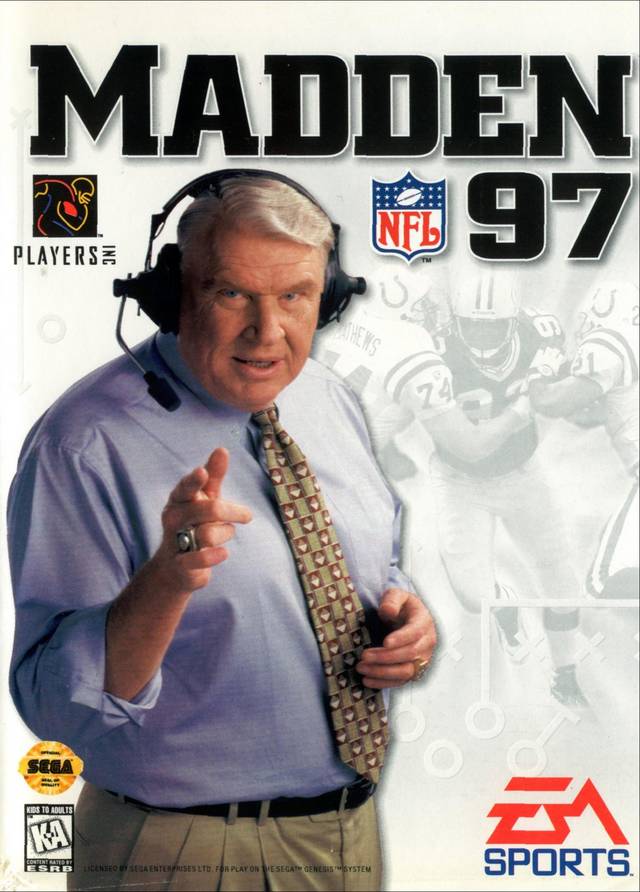 The coverart image of Madden NFL 97