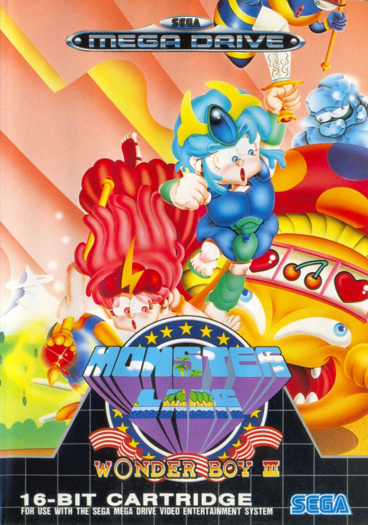 The coverart image of Wonder Boy III: Monster Lair