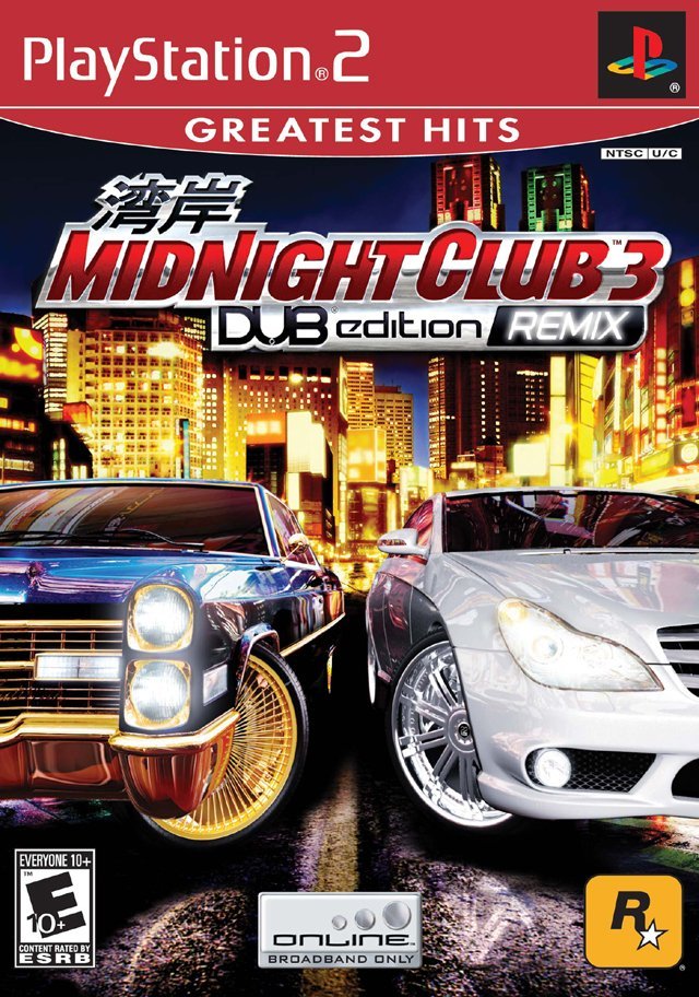 The coverart image of Midnight Club 3: DUB Edition Remix