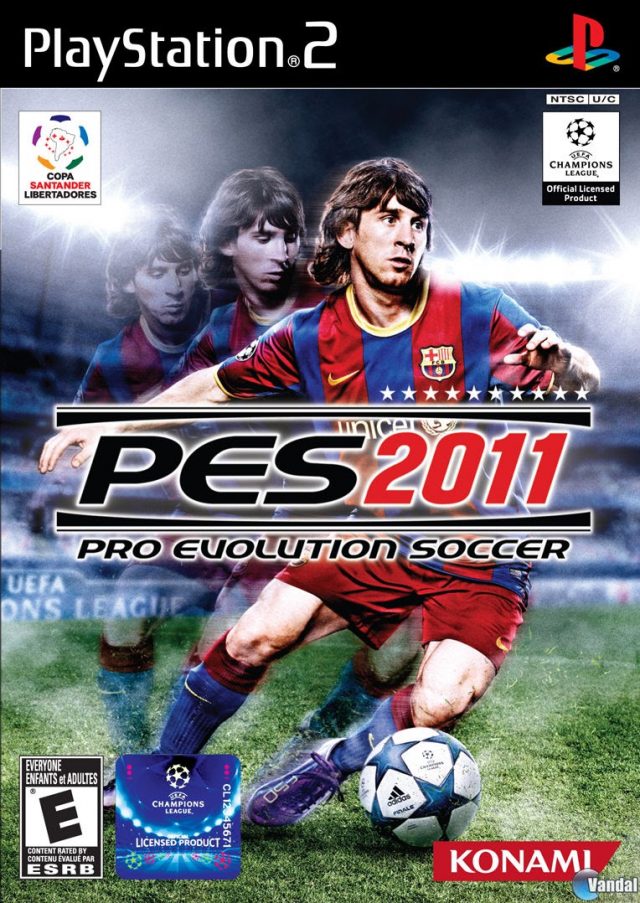The coverart image of Pro Evolution Soccer 2011