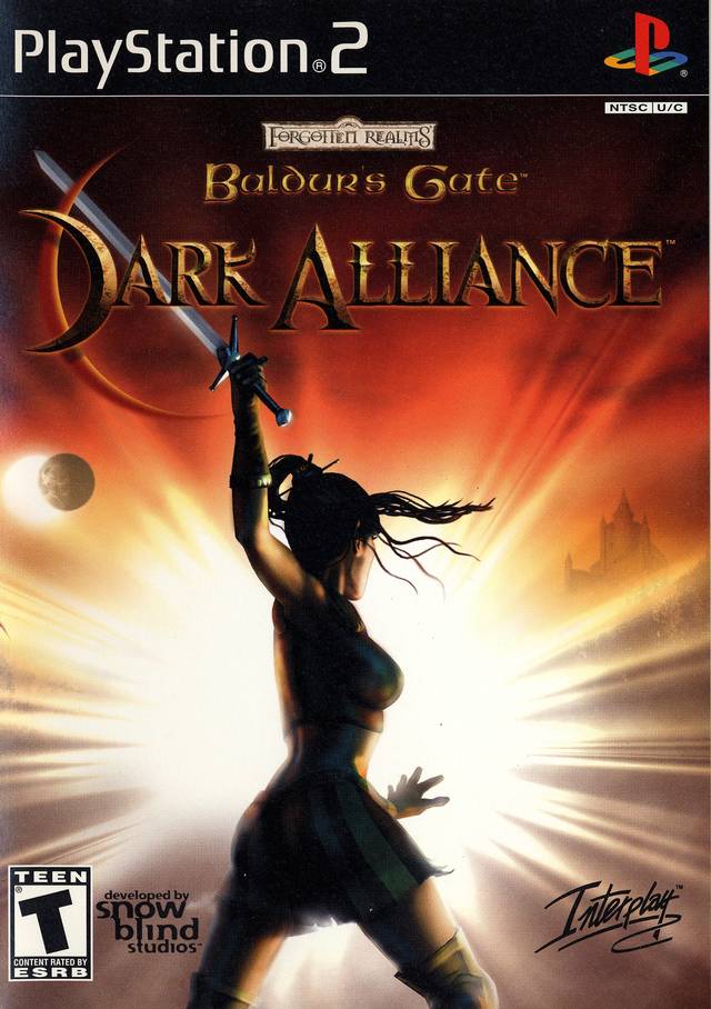 The coverart image of Baldur's Gate: Dark Alliance