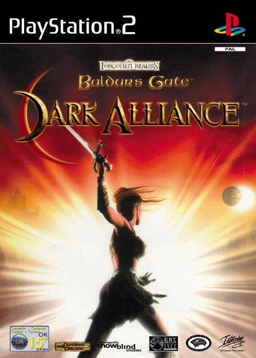 The coverart image of Baldur's Gate: Dark Alliance