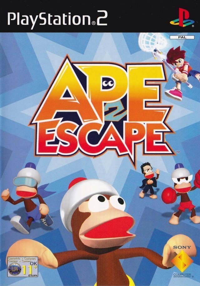 The coverart image of Ape Escape 2