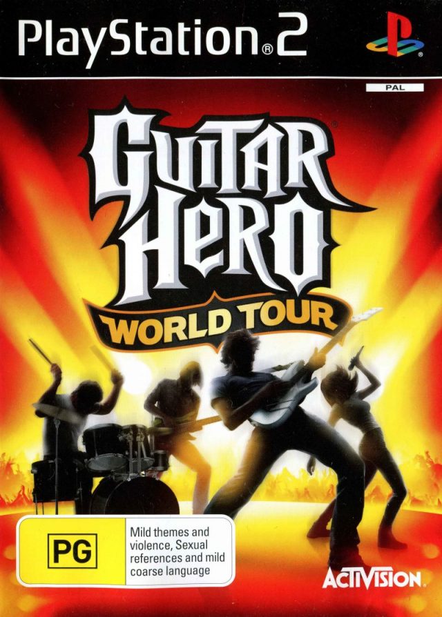 The coverart image of Guitar Hero World Tour