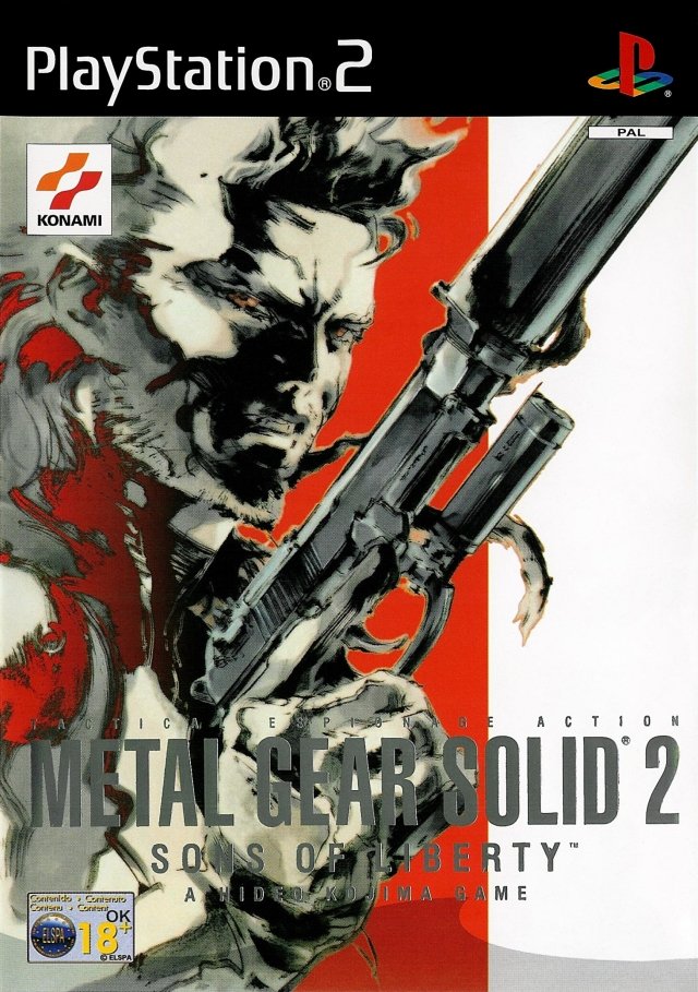 The coverart image of Metal Gear Solid 2: Sons of Liberty