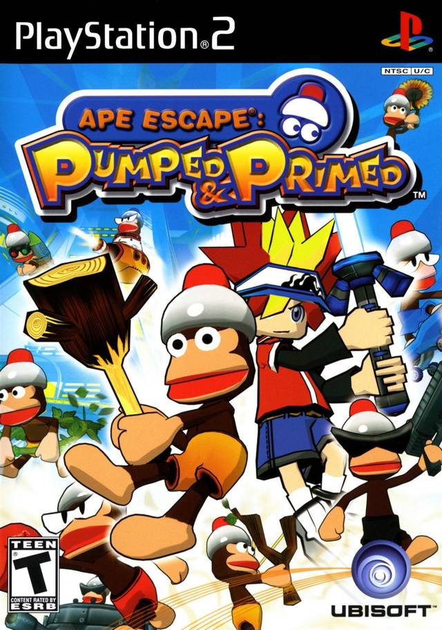The coverart image of Ape Escape: Pumped & Primed