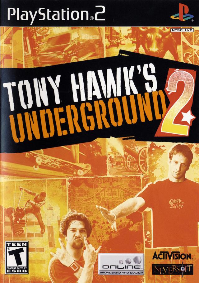 The coverart image of Tony Hawk's Underground 2