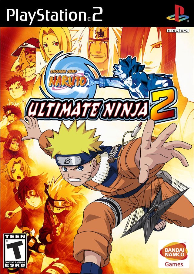 The coverart image of Naruto: Ultimate Ninja 2
