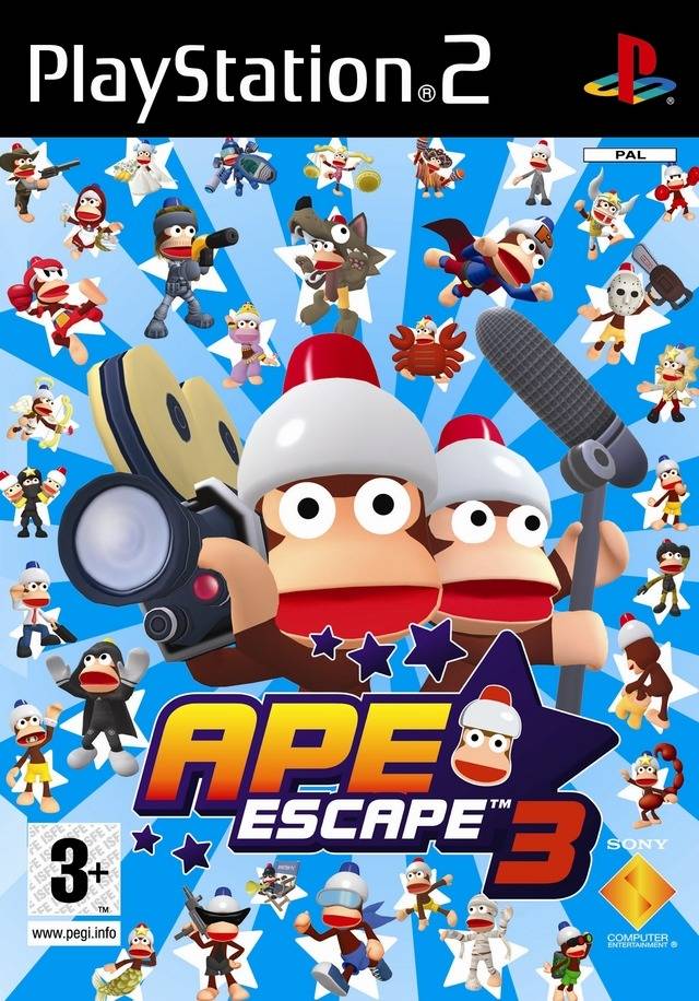 The coverart image of Ape Escape 3