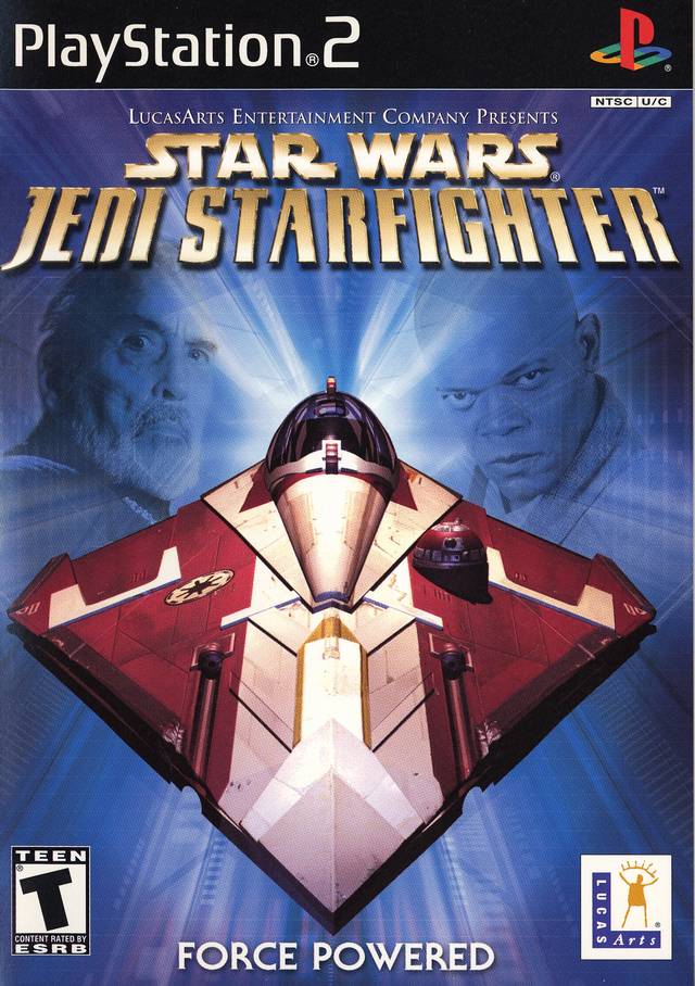 The coverart image of Star Wars: Jedi Starfighter
