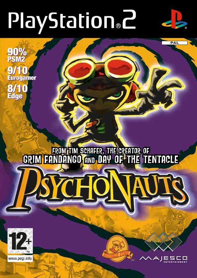 The coverart image of Psychonauts