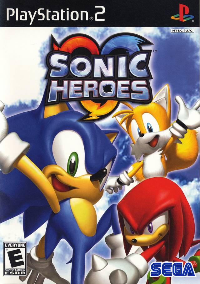 The coverart image of Sonic Heroes