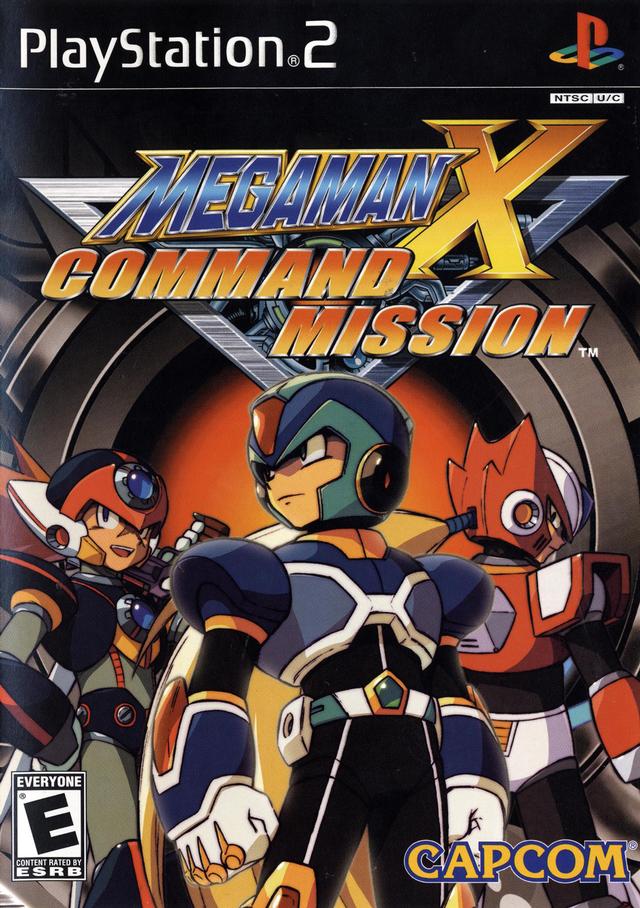 The coverart image of Mega Man X: Command Mission