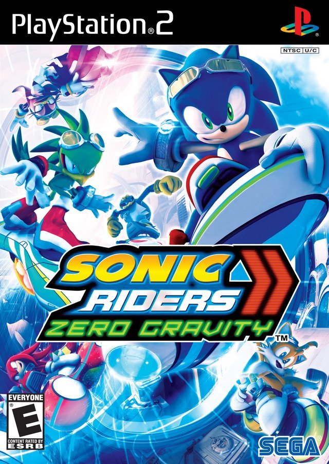 The coverart image of Sonic Riders: Zero Gravity