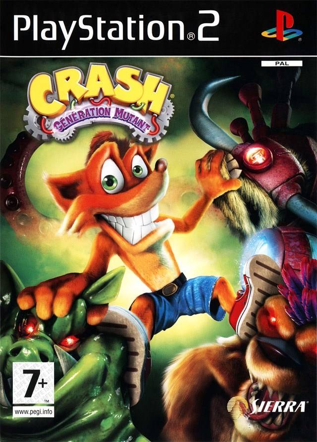 The coverart image of Crash: Mind Over Mutant