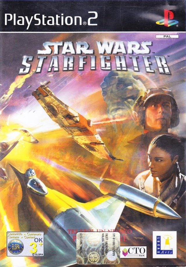 The coverart image of Star Wars: Starfighter