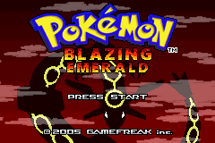 Pokemon Blazing Emerald (Hack)