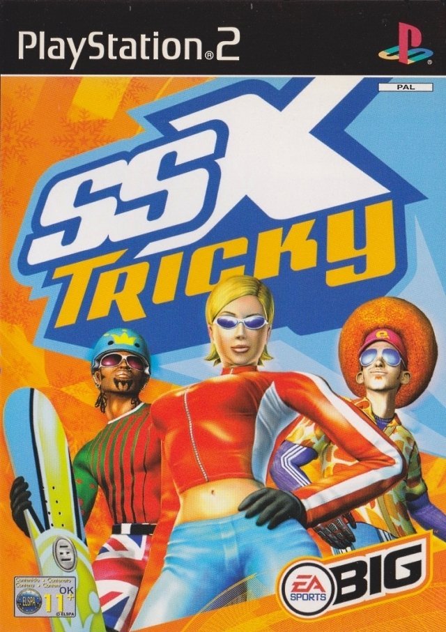 The coverart image of SSX Tricky