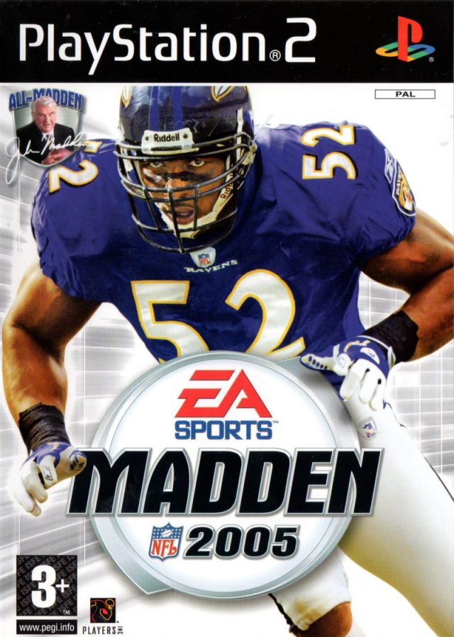 The coverart image of Madden NFL 2005