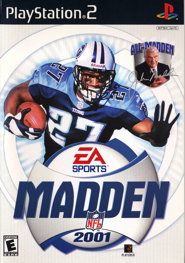 The coverart image of Madden NFL 2001